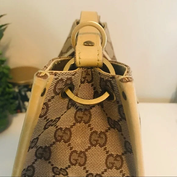 GUCCI | Great Shape! | TOTE ONLY! | GG SUPREME canvas & leather - Picture 5 of 16